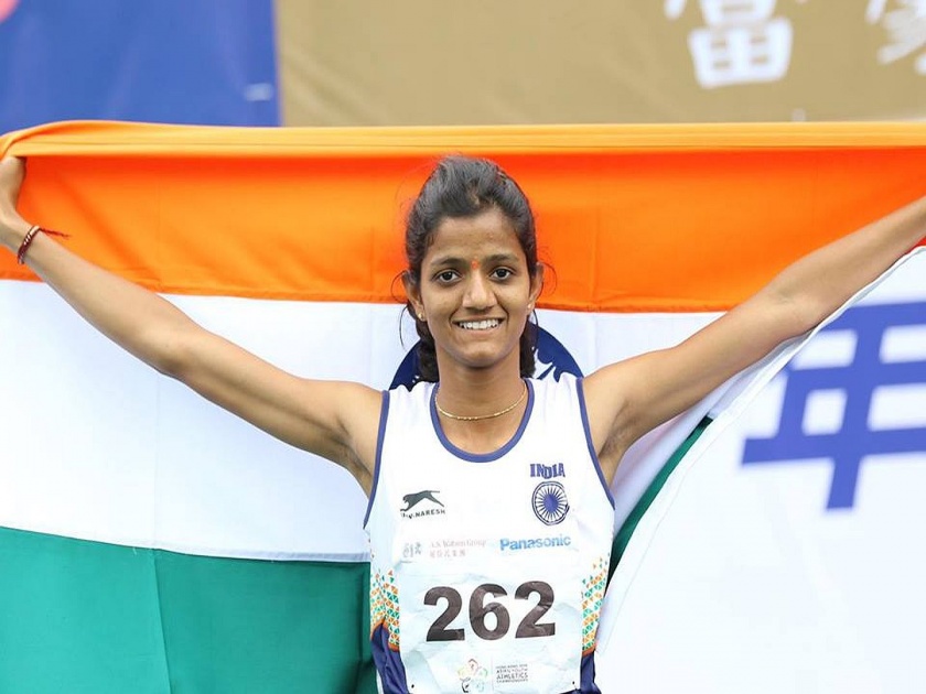 Pune's Avantika Narale win silver medal in 200 mtr at 3rd Asian Youth Athletics Championship | पुण्याच्या अवंतिकाची रुपेरी कामगिरी, पटकावली आणखी दोन आशियाई पदकं