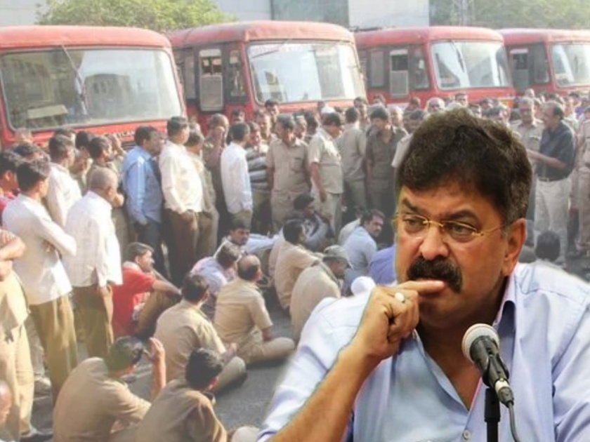ncp jitendra awhad made serious allegations over st bus employees protest leader | “एसटीच्या ७० हजार कर्मचाऱ्यांकडून प्रत्येकी ३५० रुपये घेतले”; जितेंद्र आव्हाडांचा मोठा दावा