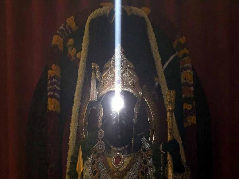 In Ayodhya, Sri Rama's spear was the first to receive the sun's rays A unique confluence of science-technology and spirituality on Ramnavami day | अयोध्येत श्रीरामांच्या भाळी प्रथमच सूर्यकिरणांचा टिळा; रामनवमीच्या दिवशी विज्ञान-तंत्रज्ञान आणि अध्यात्माचा अनोखा संगम 