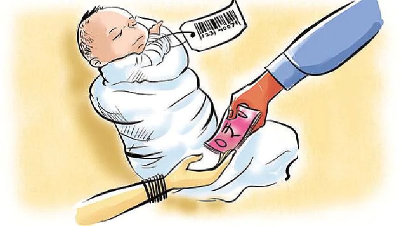 Baby Selling Racket Busted in Nagpur, a retired teacher arrested for buying new born baby | करायचा होता परोपकार, नशिबी आले तुरुंगाचे द्वार; निवृत्त शिक्षिकेच्या विरोधात मुलाचीच तक्रार