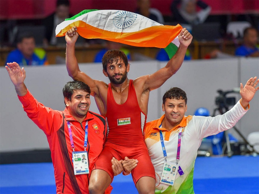 Asiad gold medallist Bajrang Punia recommended for prestigious Rajiv Gandhi Khel Ratna Award | आशियाई सुवर्णपदक विजेत्या बजरंग पुनियाला मिळणार राजीव गांधी खेल रत्न पुरस्कार