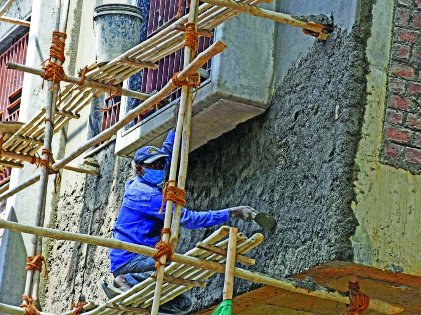 CoronaVirus Lockdown: Construction begins at Sangli-Miraj | CoronaVirus Lockdown :सांगली-मिरजेतील बांधकामे सुरू