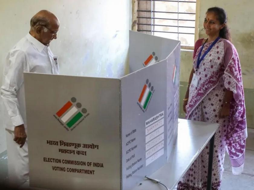 Sharad Pawar Vs. Ajit pawar Voters tired of Pawar controversy; The percentage voting turnout fell in Baramati loksabha election third phase | पवार वि. पवार वादाला मतदार कंटाळला; बारामतीत टक्का घसरला