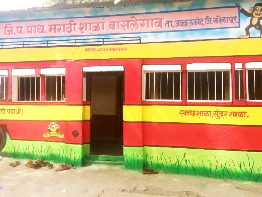 Basalegaon's Gyan Dand Express which breaks English schools | इंग्रजी शाळांना तोड देणारी बासलेगावची ज्ञानदान एक्स्प्रेस