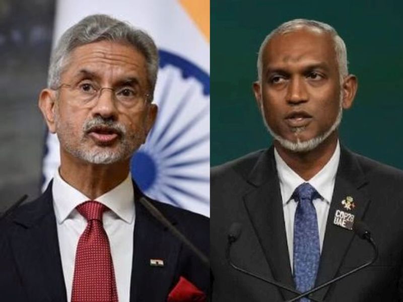 The President of Maldives Mohammad Muijju was met by the Foreign Minister of India S. Jaishankar has replied | 'राजकारण हे राजकारण असतं...'; मोहम्मद मुइज्जू यांना एस. जयशंकर यांचं प्रत्युत्तर