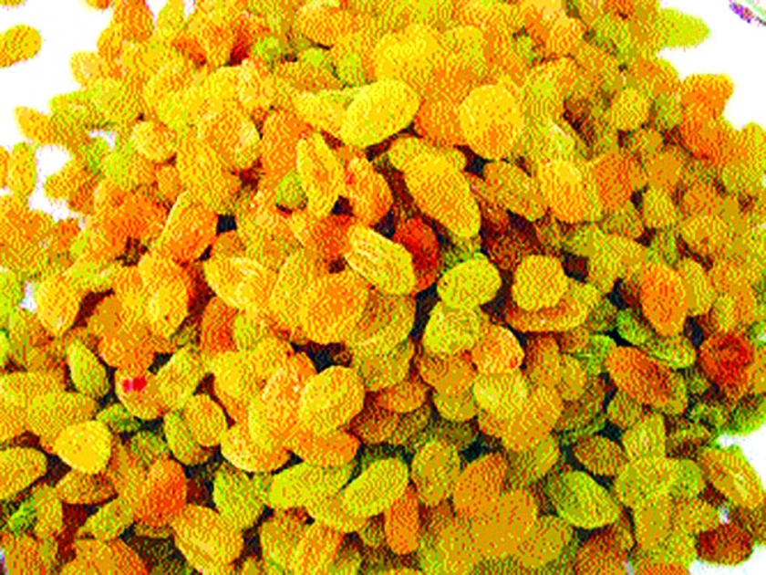 Sweeten the sales turnover with Diwali due to Diwali | दिवाळीमुळे बेदाण्याला विक्रमी उलाढालीचा गोडवा