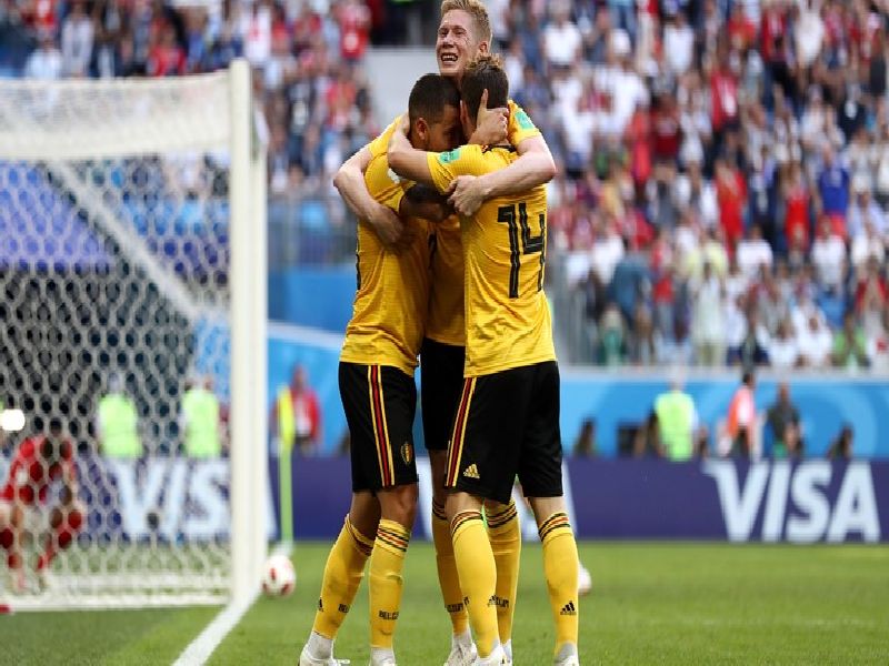 FIFA Football World Cup 2018: Belgium lead, fourth minute goal | FIFA Football World Cup 2018: बेल्जियमची सर्वोच्च भरारी, इंग्लंडला चौथे स्थान