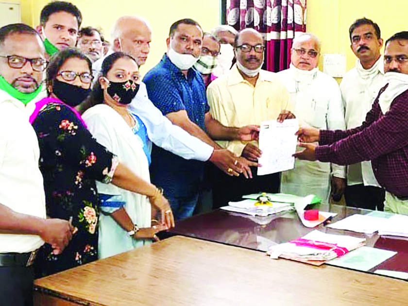 Postpone action till Ganesh Chaturthi, Tehsildar's letter to the municipality | गणेश चतुर्थीपर्यंत कारवाई स्थगित करा, तहसीलदारांचे नगरपालिकेला पत्र