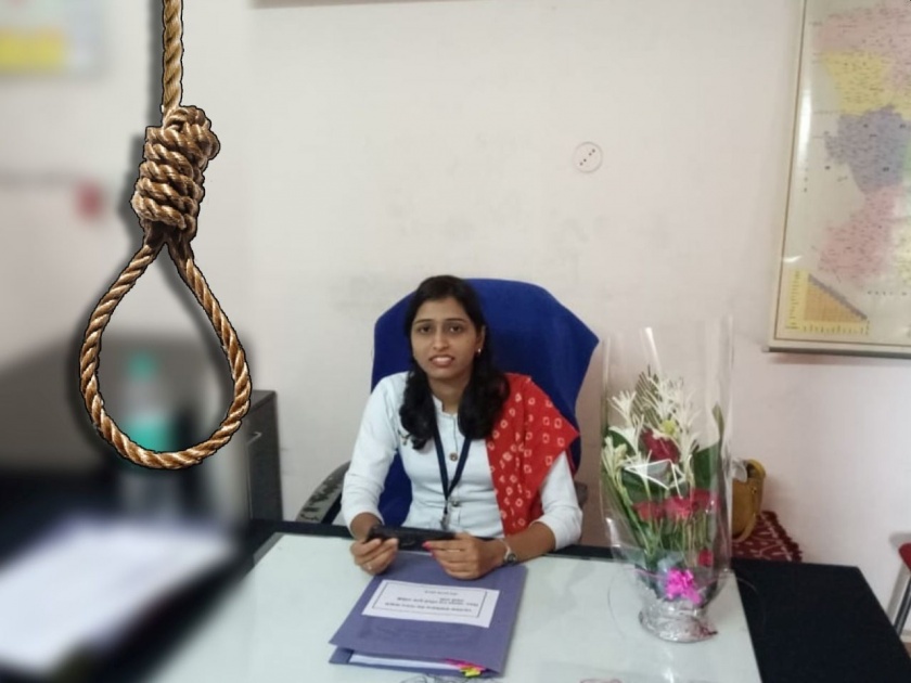 Child Development Officer commits suicide in bhandara | आई मला माफ कर! बालविकास अधिकाऱ्याची गळफास घेऊन आत्महत्या