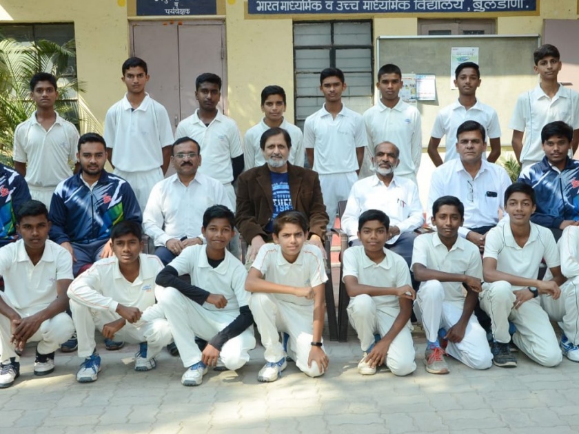 Bharat school team in cricket tournament | शालेय क्रिकेट स्पर्धेत ‘भारत’चा संघ राज्यस्तरावर