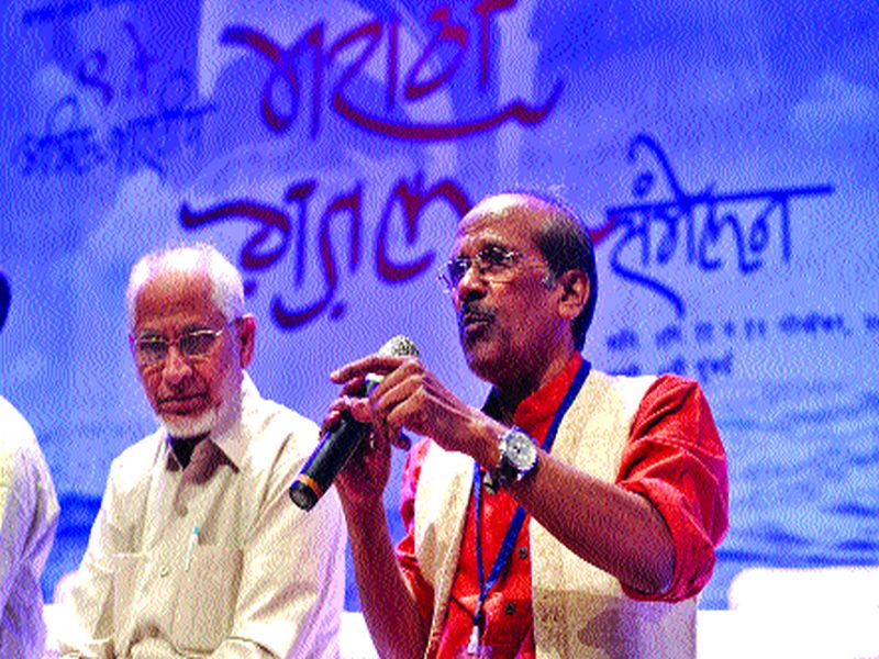  'Ghazal' is part of Marathi mind: Bhimrao Panchal; Spontaneous response to the All India Ghazals Conference | ‘गझल’ हे मराठी मनाचे अंग :भीमराव पांचाळे ; अखिल भारतीय गझल संमेलनाला उत्स्फूर्त प्रतिसाद