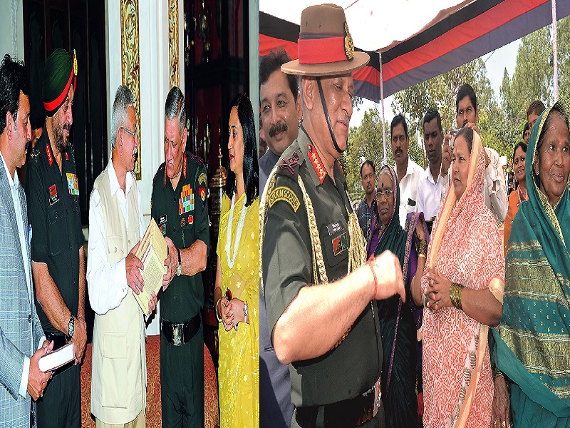 General Bipin Rawat had come to Kolhapur for a gathering of ex servicemen organized on the initiative of TA Battalion | कोल्हापूरकरांनी जागवल्या रावत यांच्या भेटीच्या आठवणी
