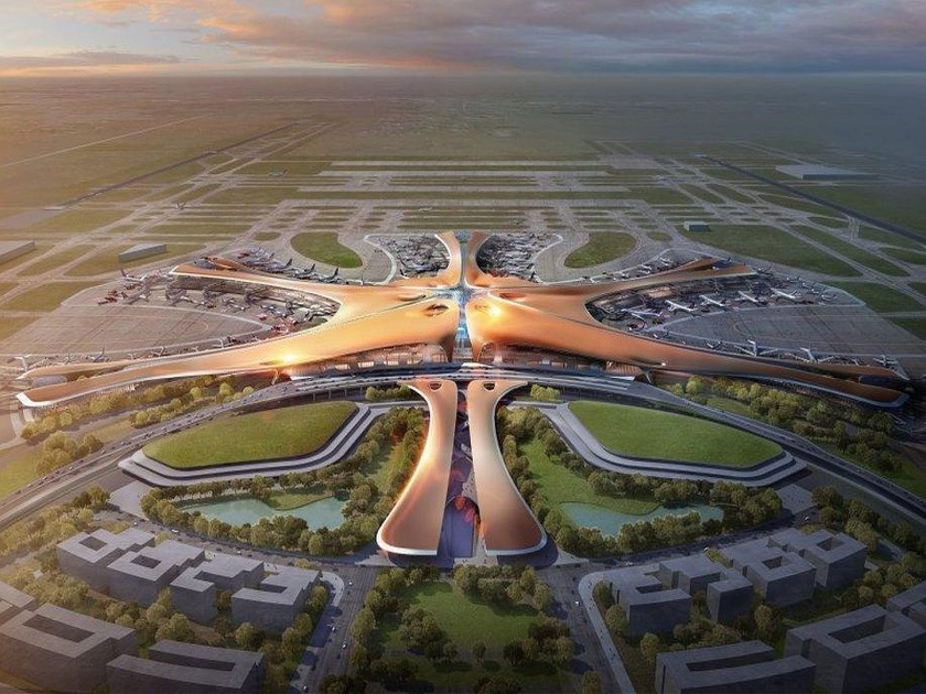 Worlds largest airport daxing airport opens in China, It is the worlds most expensive airport too | जगातलं सर्वात मोठं विमानतळ, यासाठी लागलेला खर्च वाचून व्हाल अवाक्...