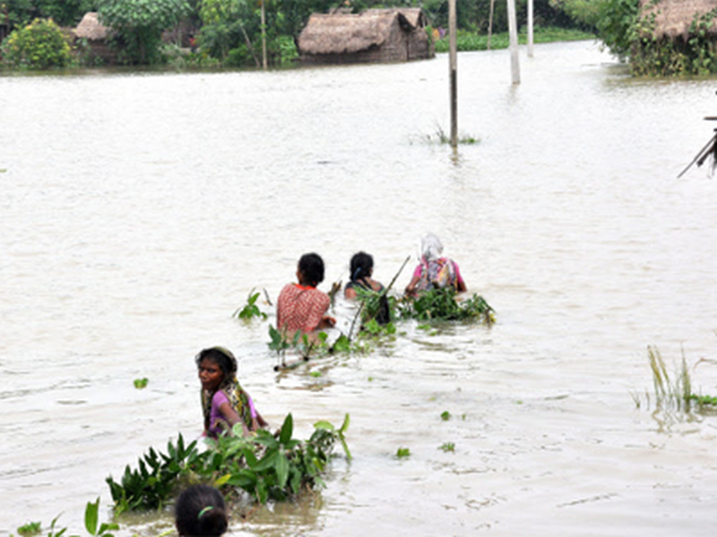 253 dead in floods in Bihar; More than one crore people in 18 districts suffered floods | बिहारमधील पुरामध्ये 253 जणांचा मृत्यू; 18 जिल्ह्यातील एक कोटींपेक्षा जास्त लोकांना पुराचा फटका