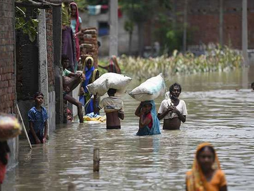 Bihar Flood Death toll rises to 24 over 75 lakh people affected | Bihar Flood: बिहारमधील पुरात बळी गेलेल्यांची संख्या २४ वर; ७५ लाख लोकांना जबर फटका