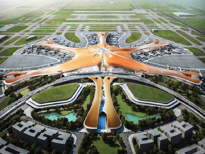  Beijing is the world's largest airport! | जगातील सगळ्यात मोठे विमानतळ बीजिंगमध्ये!