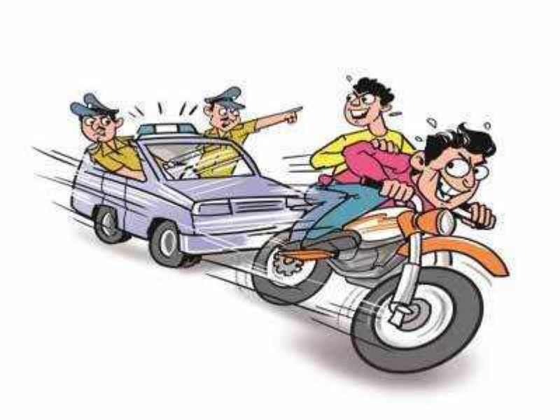 Two-wheeler theft arrested with the help of a minor child in Nanded | अल्पवयीन मुलाच्या मदतीने दुचाकी चोरणारे अटक