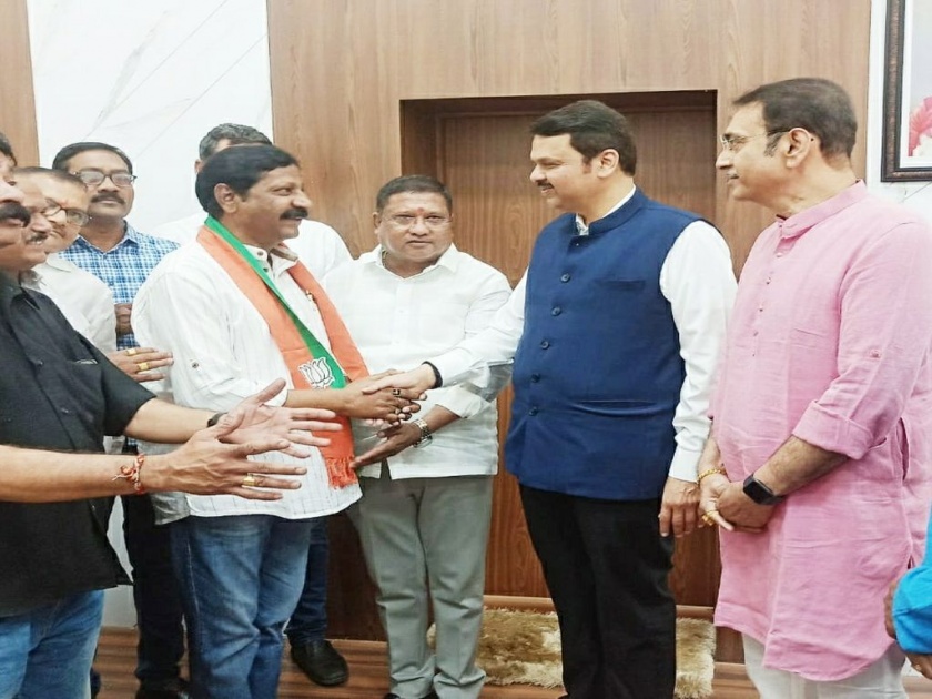 Shiv Sena district coordinator Dilip Mathankar joins BJP | शिवसेना जिल्हा समन्वयक दिलीप माथनकर यांचा भाजपा प्रवेश