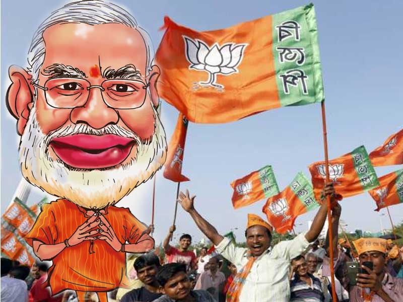 opinion polls: BJP will lose majority if elections are held today | opinion poll : आज निवडणूक झाल्यास भाजपा बहुमत गमावणार, तरीही एनडीए सत्तेसमीप
