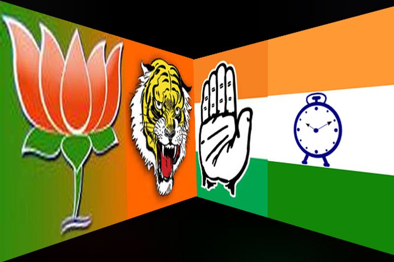  BJP won in coalition; Advantages of NCP in front | युतीमध्ये भाजप जिंकले; आघाडीत राष्ट्रवादीला फायदा