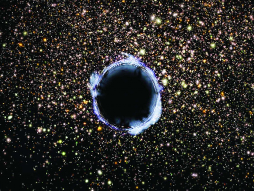 the discovery of the Black hole, which is more than 70 times the size of the sun | सूर्यापेक्षा ७० पट आकाराच्या कृष्णविवराचा लागला शोध, एलबी-१ असे नामकरण