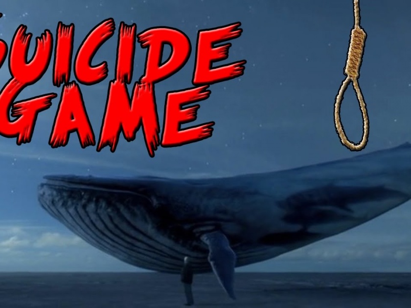 Frightening! The young man playing the blue whale game narrated the story |  भयावह!  ब्ल्यू व्हेल गेम खेळणाऱ्या युवकाने कथन केला अंगावर काटा आणणारा अनुभव 
