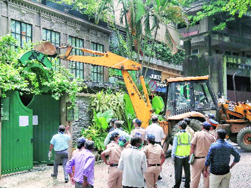 Kangana Ranaut Kalebere in illegal construction case- high court | कंगना रनौत बेकायदा बांधकामप्रकरणी कारवाईत काळेबेरे, BMC ने नियम मोडले