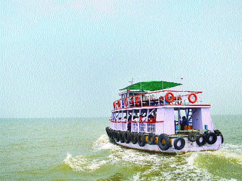  Mumbai-Dighi-Dabhol sea travel commute begins, Bhau's shock to Digha 4½ hours | मुंबई-दिघी-दाभोळ सागरी प्रवासी वाहतूक सुरू, भाऊचा धक्का ते दिघी साडेचार तासांत  