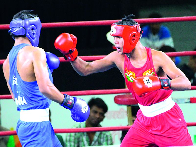 Maharashtra has 12 gold medals in boxing! | महाराष्ट्राला मुष्टियुद्धात १२ सुवर्णपदके!