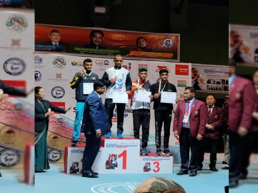 Tanmayala Kasya of Akola Krida Prabodhini in National Boxing Competition competition was held in Sikkim | राष्ट्रीय बॉक्सिंग स्पर्धेत अकोला क्रीडा प्रबोधनीच्या तन्मयला कास्यं; सिक्कीम येथे पार पडली स्पर्धा  