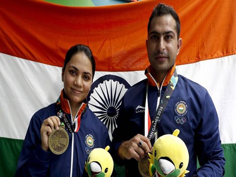 Asian Games 2018: India won the first medal; Bronze medals for Apurvi and Ravi | Asian Games 2018: भारताला नेमबाजीने कमावून दिले पहिले पदक; अपूर्वी आणि रवी यांना कांस्यपदक