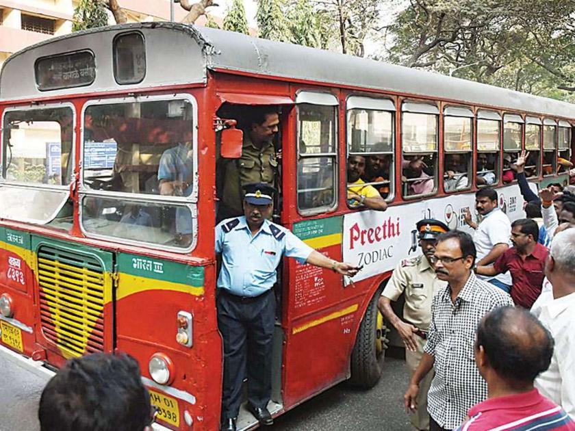 'Best' gift to women before Diwali; Ladies first when entering the bus in Mumbai | Best Bus: महिलांना ' बेस्ट ' भेट...बसमध्ये प्रवेश करताना लेडीज फर्स्ट