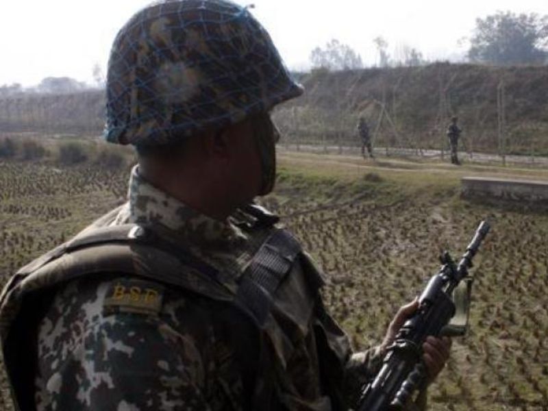 Large arms cache seized near Indo-Pak border, action taken by Border Security Force | भारत-पाक सीमेजवळ मोठा शस्त्रसाठा जप्त, सीमा सुरक्षा दलाची कारवाई