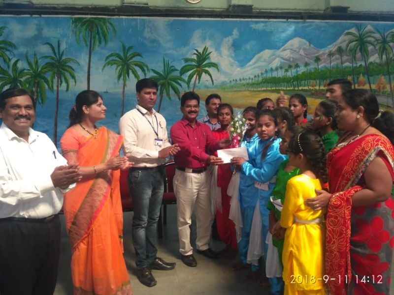 Competition on population education at Bhusawal | भुसावळ येथे लोकसंख्या शिक्षणावर स्पर्धा