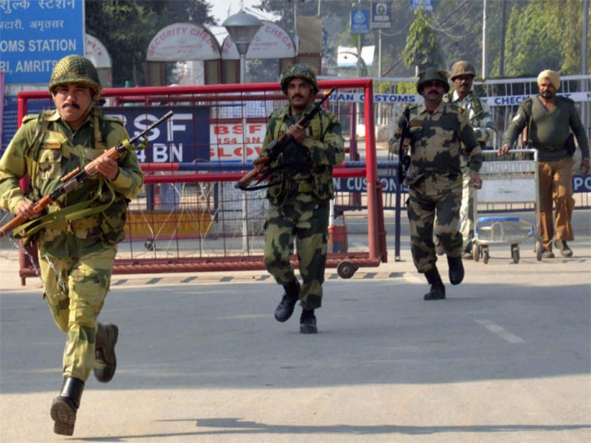Punjab News | Punjab BSF jawan opens fire at Amritsar headquarters, many dead | Punjab BSF: BSF मुख्यालयात अंदाधुंद गोळीबार, 'कटप्पा'ने 4 जवानांना ठार केल्यानंतर स्वतःवर झाडली गोळी