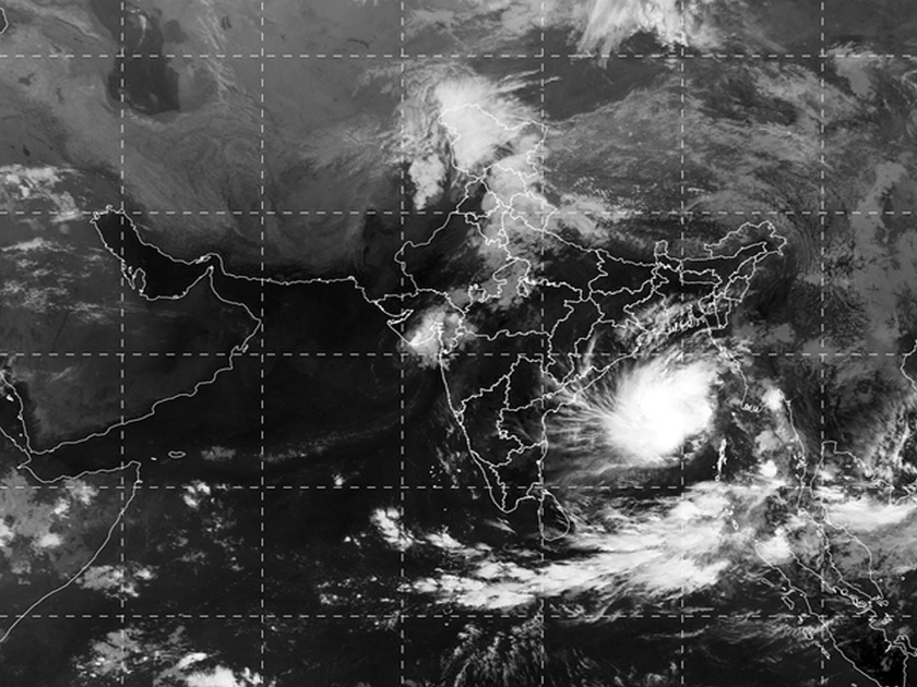 Hurricane hits Odisha | बुलबुल चक्रीवादळाचा ओडिशाच्या किनारपट्टीला तडाखा