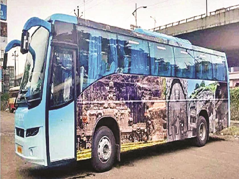 'ST' has 'cheated' the tourist town; AC tourist bus missing from Ajantha-Ellora route | ‘एसटी’ने केली पर्यटननगरीची ‘फसवणूक’; अजिंठा-वेरूळ मार्गावरून एसी पर्यटन बस गायब