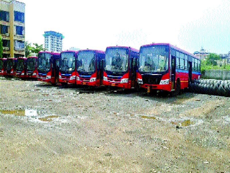 Bhinderendra's transport service : only 32 out of 58 buses are on the road | भार्इंदरची परिवहनसेवा खिळखिळी, ५८ पैकी केवळ ३२ बसच रस्त्यावर