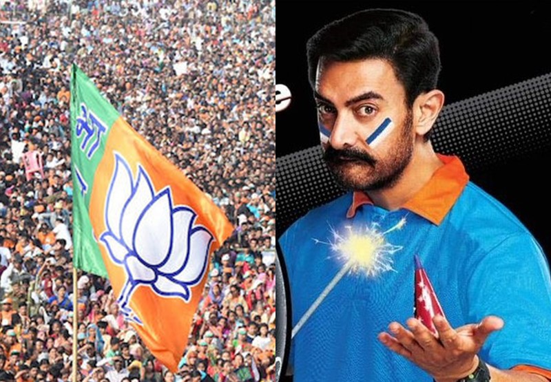 Aamir Khan: Anger over Aamir Khan's advertisement of ceat, BJP MP's letter to the company CEO about muslim | Aamir Khan: रस्त्यावर फटाके फोडू नका म्हणणाऱ्या आमीर खानविरोधात 'फटाके'; भाजपा खासदाराने पत्रच लिहिलं