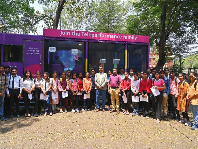 Selection of 133 students in the campus drive, an initiative of the Department of RTM Nagpur University Employment and Training | कॅम्पस ड्राईव्हमध्ये १३३ विद्यार्थ्यांची निवड, विद्यापीठ रोजगार व प्रशिक्षण विभागाचा पुढाकार