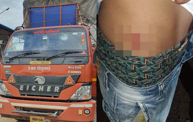 Attempt to rob petrol pump in Shirpur, glass smashed by robbers | शिरपुरात पेट्रोल पंप लुटण्याचा प्रयत्न, दरोडेखोरांकडून काचा फोडल्या