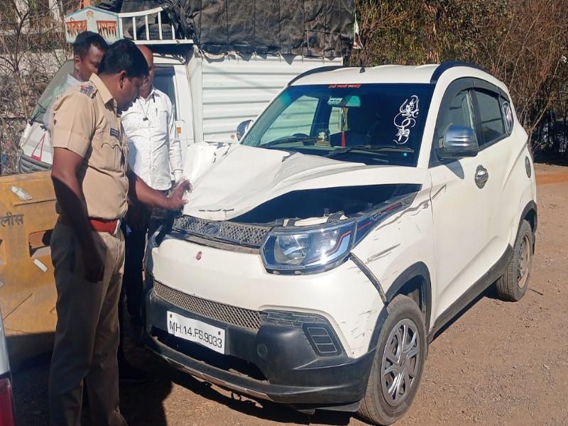 Fatal accident on Pune-Nashik highway The driver who caused the death of 5 women is finally jailed | पुणे -नाशिक महामार्गावर भीषण अपघात; 5 महिलांच्या मुत्यूस कारणीभूत ठरलेला वाहनचालक अखेर जेरबंद