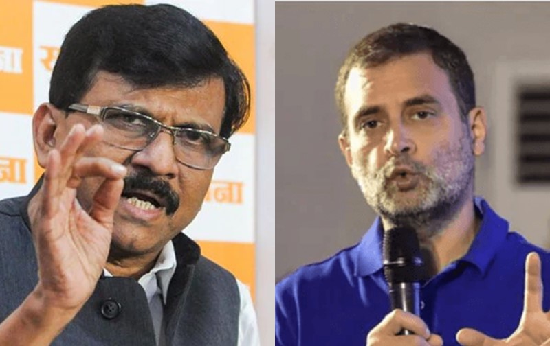 Rahul gandhi : Shiv Sena's 100 percent truth, Rahul Gandhi should be declared the candidate for the post of PM | Rahul gandhi : 'शिवसेनेचं 100 टक्के खरंय, राहुल गांधींना PM पदाचे उमेदवार घोषित करावं'