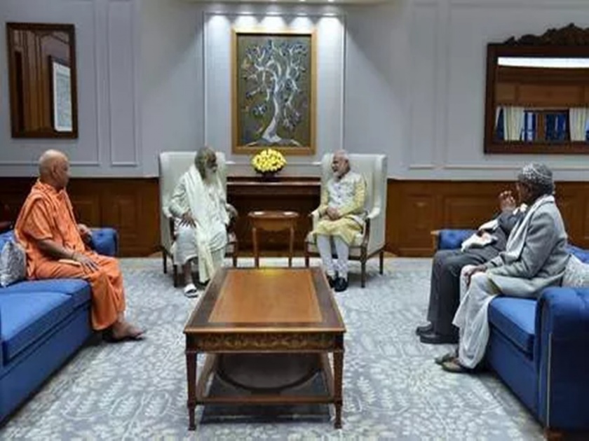 Ram Mandir Trust invites PM Modi to visit Ayodhya | राम मंदीर ट्रस्टकडून पंतप्रधान मोदींना अयोध्येत येण्याचे आमंत्रण; मोदी म्हणाले...