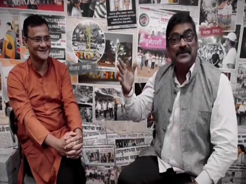 MNS ridicules Uddhav Thackeray's interview; Duplicate Sanjay Raut was also seen | Video: उद्धव ठाकरेंच्या मुलाखतीची मनसेकडून खिल्ली; डुप्लीकेट संजय राऊतही दिसले