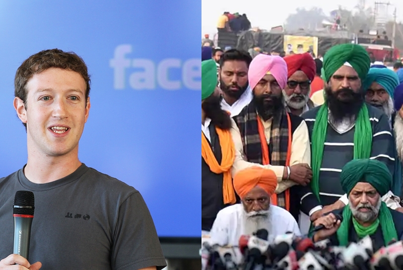 mark Zuckerberg bows, launches Facebook page of farmer protesters after netizens trolling | झुकेरबर्ग झुकला, नेटीझन्सच्या ट्रोलिंगनंतर शेतकरी आंदोलकांचे फेसबुक पेज सुरू