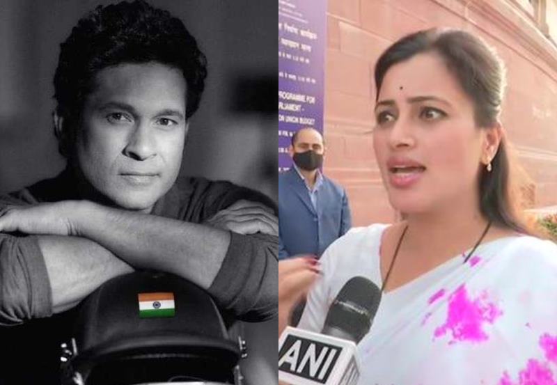 Navneet Kaur, 'anti-national' who judges celebrities in support of Tendulkar, navneet kaur | सचिनच्या समर्थनार्थ नवनीत कौर, सेलिब्रिटींना जज करणारे 'देशविरोधी'