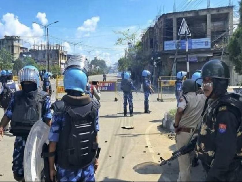 Violence again in Manipur, 4 dead; Chief Minister's call for peace | मणिपूरमध्ये पुन्हा हिंसाचार, ४ जणांचा मृत्यू; मुख्यमंत्र्यांकडून शांततेचं आवाहन