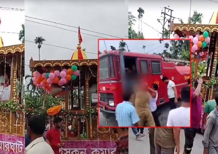 Major accident in Jagannath Rath Yatra in Tripura, 6 dead, 15 injured | त्रिपुरातील रथ यात्रेत मोठी दुर्घटना, ६ जणांचा मृत्यू, १५ जखमी