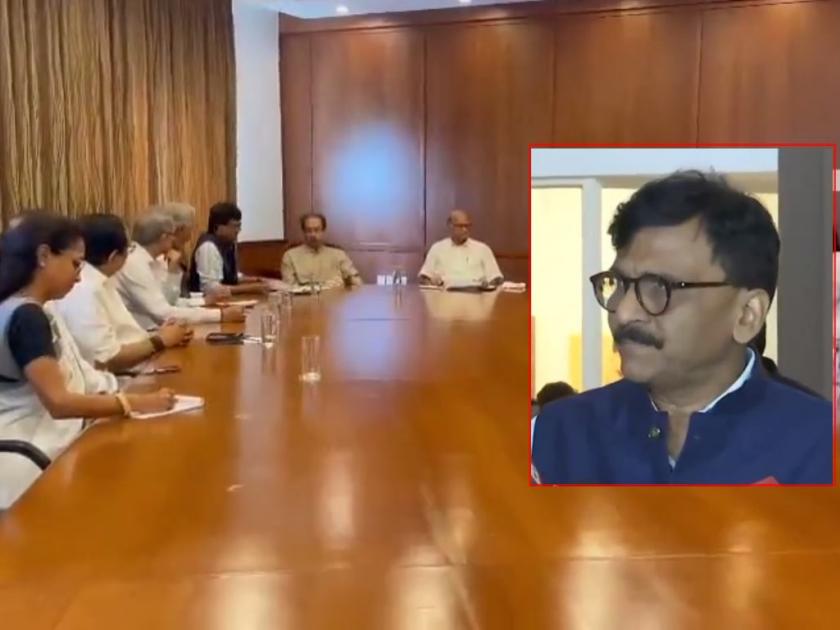 India meetings on August 31 in Mumbai, hosted by Thackeray's Shiv Sena, Says Sanjay Raut | महाविकास आघाडीची बैठक संपन्न; वज्रमूठ सभा होणार, 'इंडिया' आघाडीच्या बैठकीचेही नियोजन